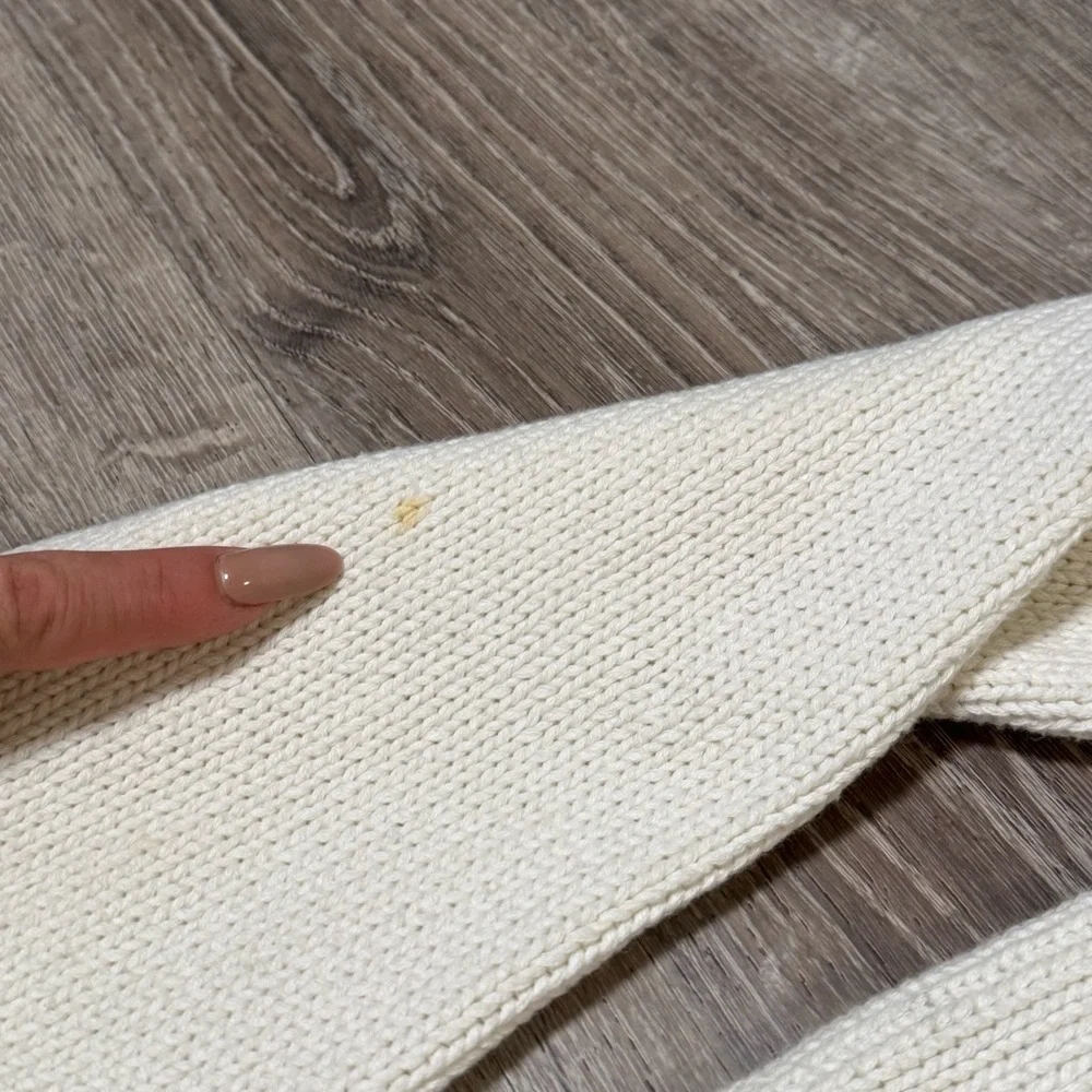 Vintage polo jeans Co. Ralph Lauren quarter zip sweater XL - Picture 8 of 11